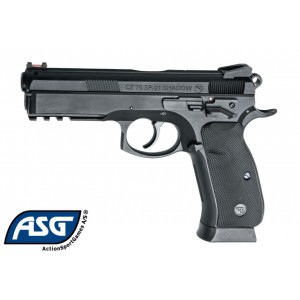 Пистолет пневматический ASG CZ SP-01 Shadow , 4,5 мм. (металл/пластик)