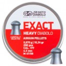 Пули JSB Exact Heavy 0,67g. (200шт./уп.), кал. 4,52мм.